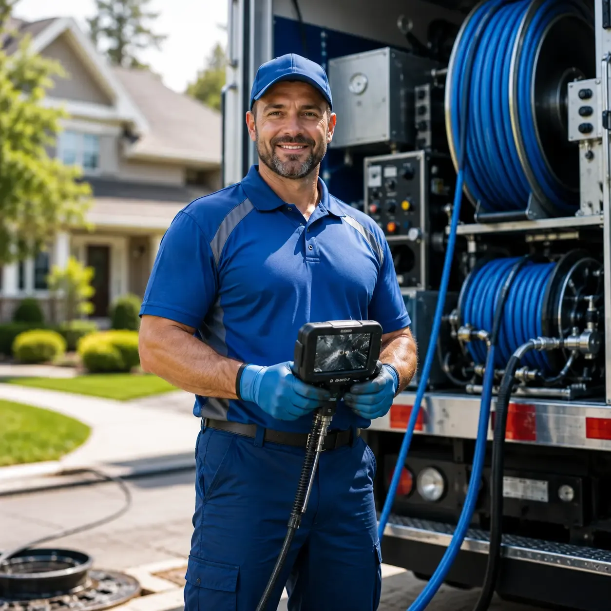 Local outdoor drain cleaning specialists in Whitsett, NC